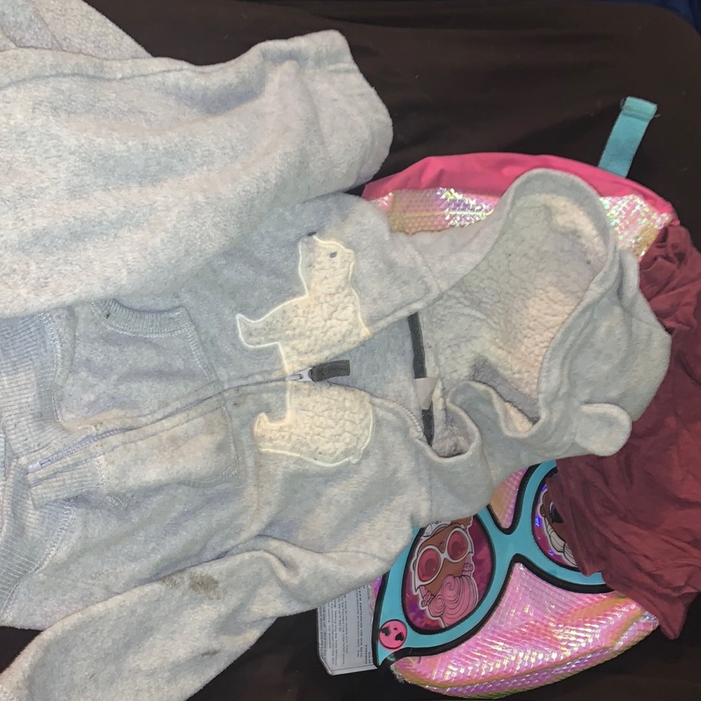 Carters hooded bear jacket with bear ears